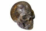 1.5" Polished Amethyst Breccia Skulls - Photo 3